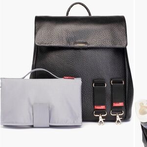 Storksak St. James convertible diaper bag.